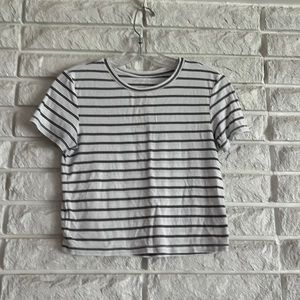 american eagle ribbed t-shirt